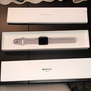 iwatch series 3 silver aluminum